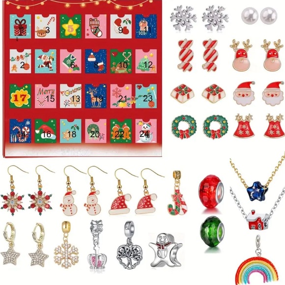 Other - Advent Calendar- Jewelry Surprise-(24 Windows to Open)